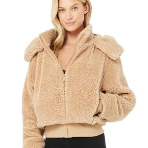 Alo Yoga Foxy Sherpa Jacket NEW TAGS ON